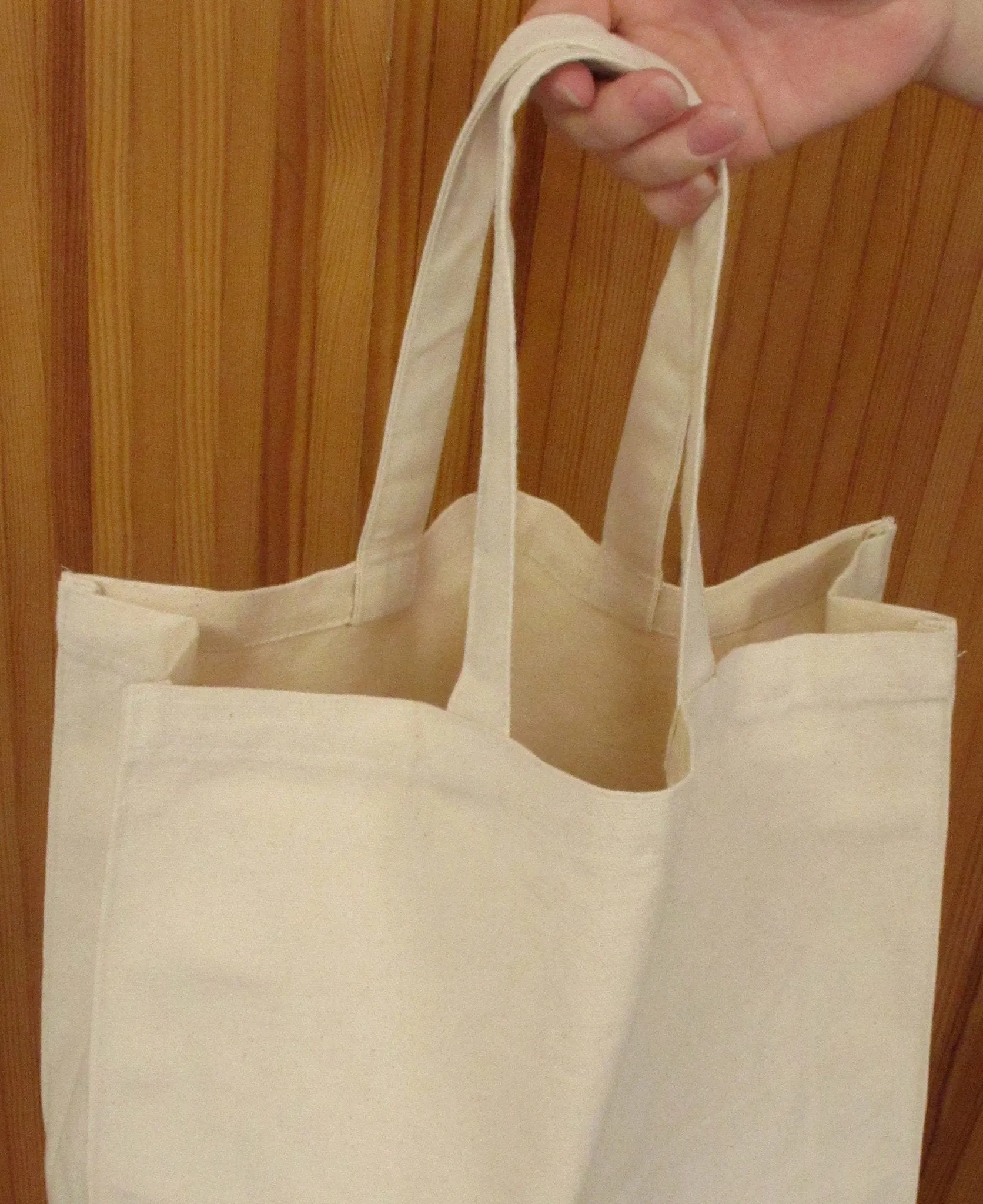 144 ct Affordable Canvas Tote Bag / Book Bag with Gusset - By Case