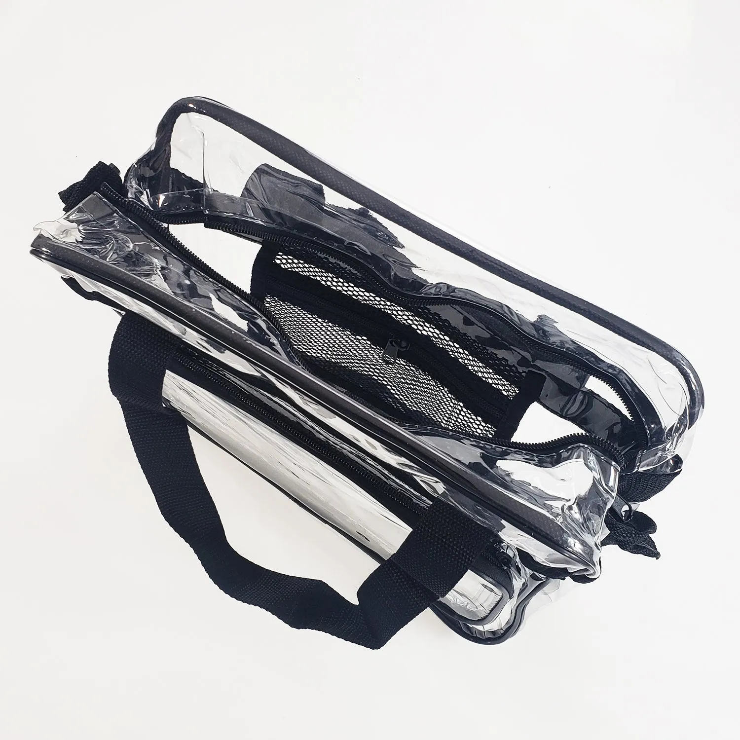 6 ct Clear Crossbody Bag / Stadium Clear Bag - Pack of 6