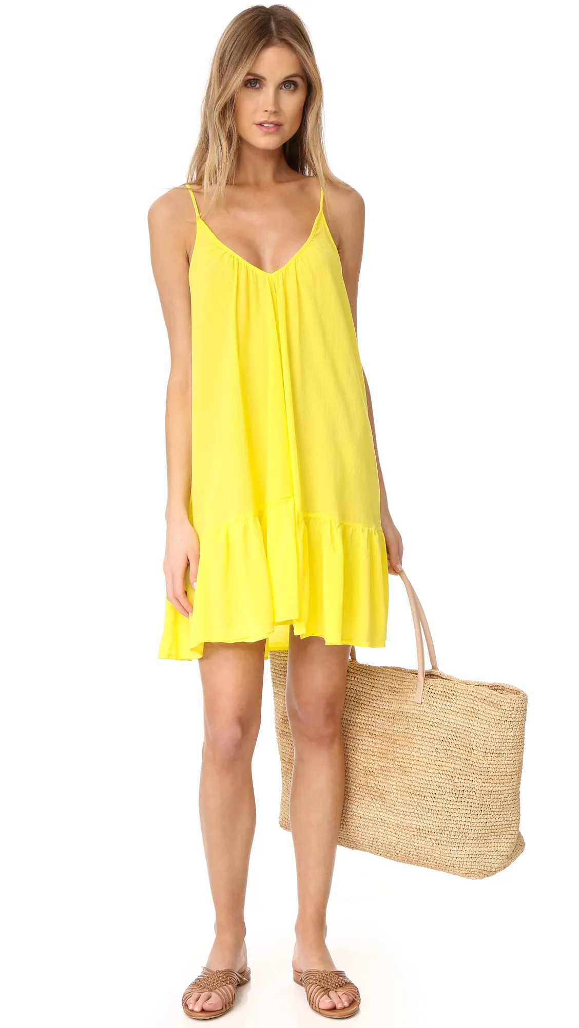 9Seed St. Tropez Ruffle Mini Sunshine