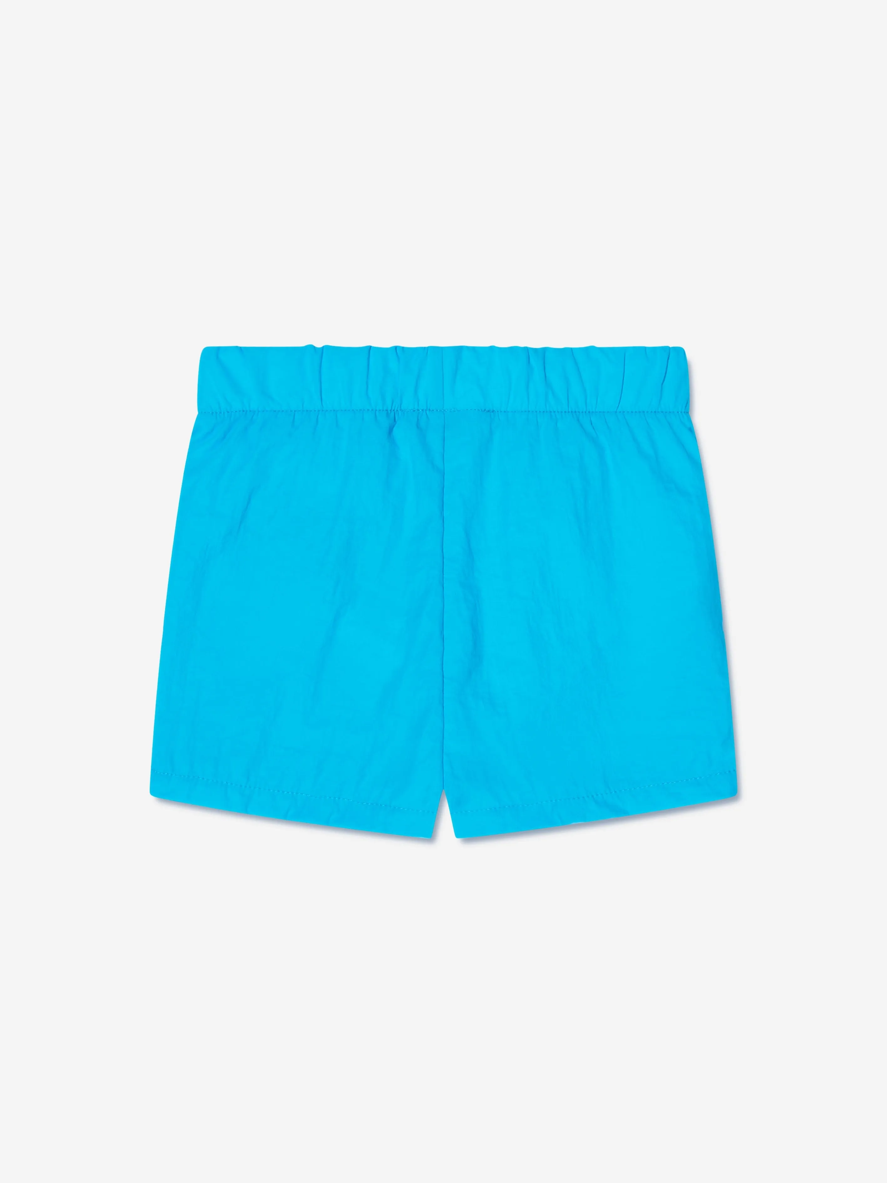 Balmain Baby Boys Logo Swim Shorts in Blue