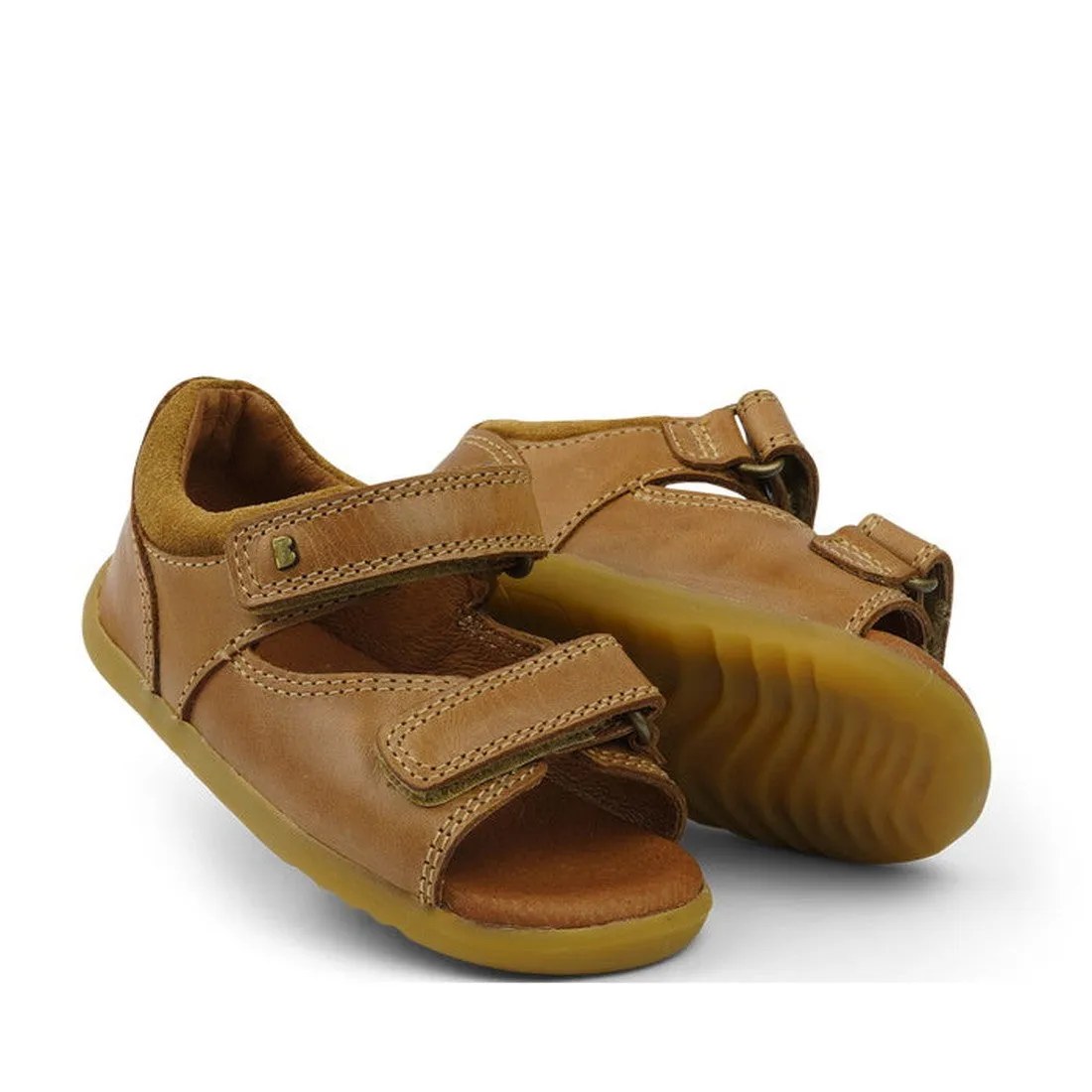 Bobux Step Up - Driftwood 728609A Caramel Tan