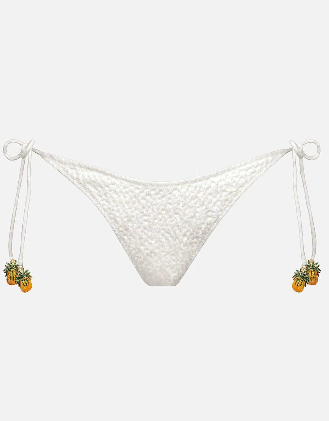 Boho Grace Tie Side Bikini Pant - Optic White