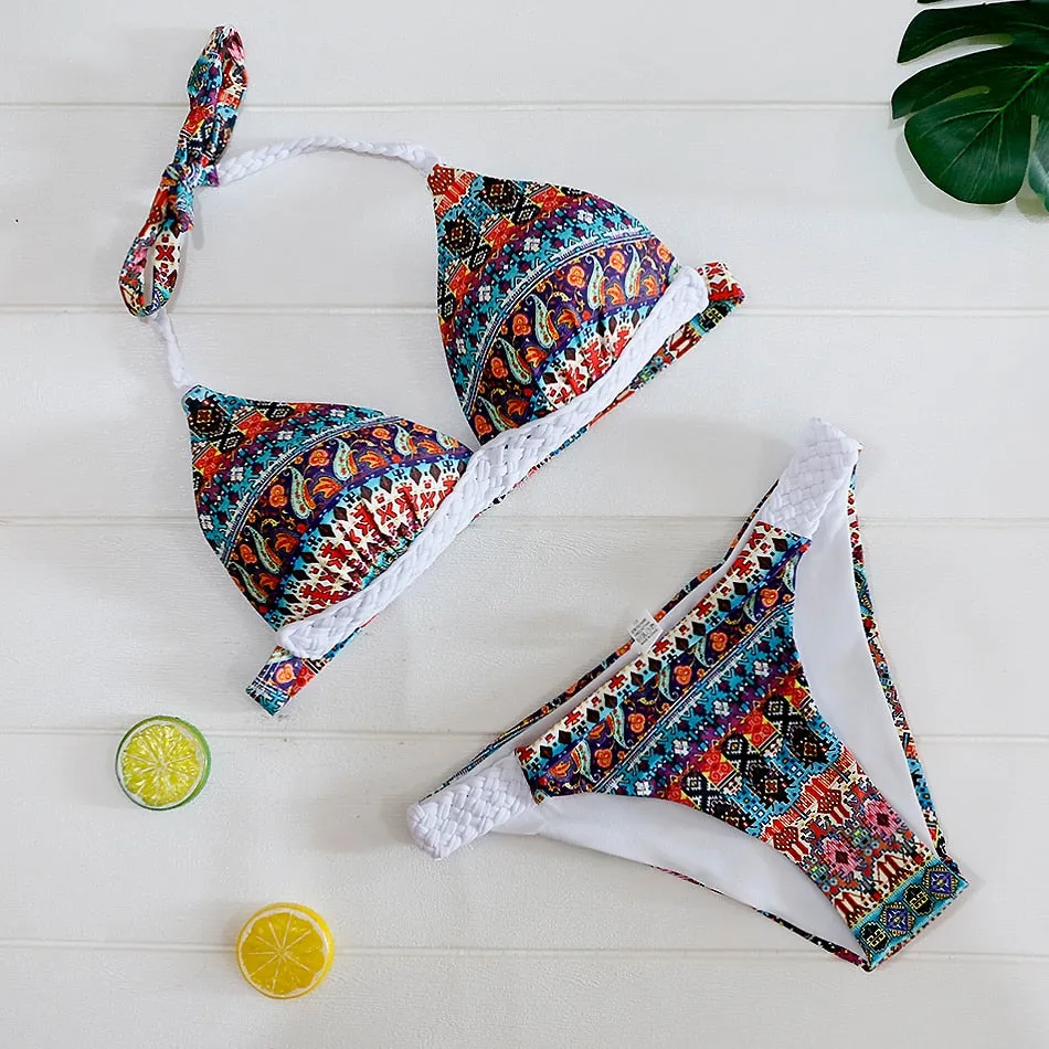 Boho Print Swimsuit