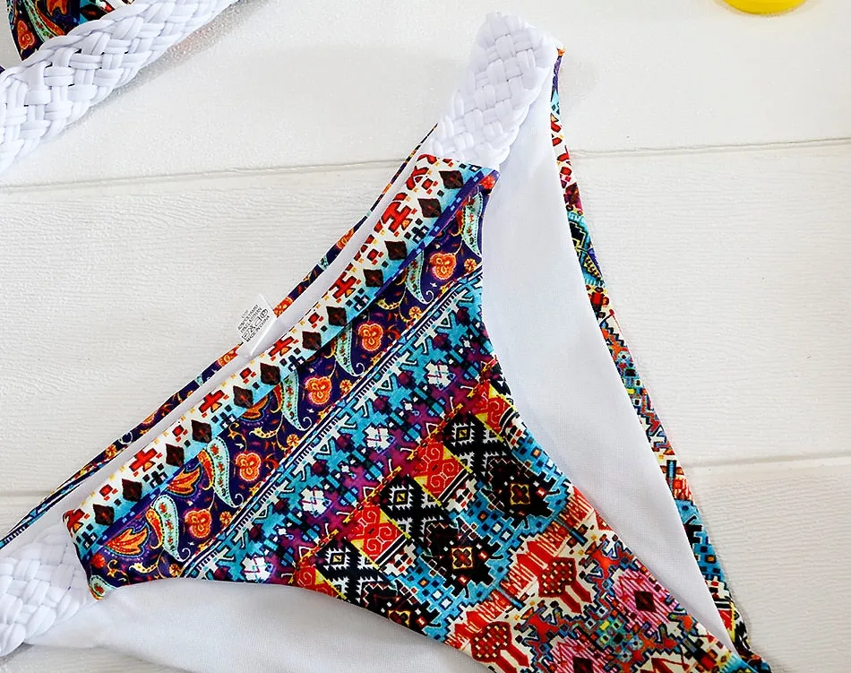 Boho Print Swimsuit