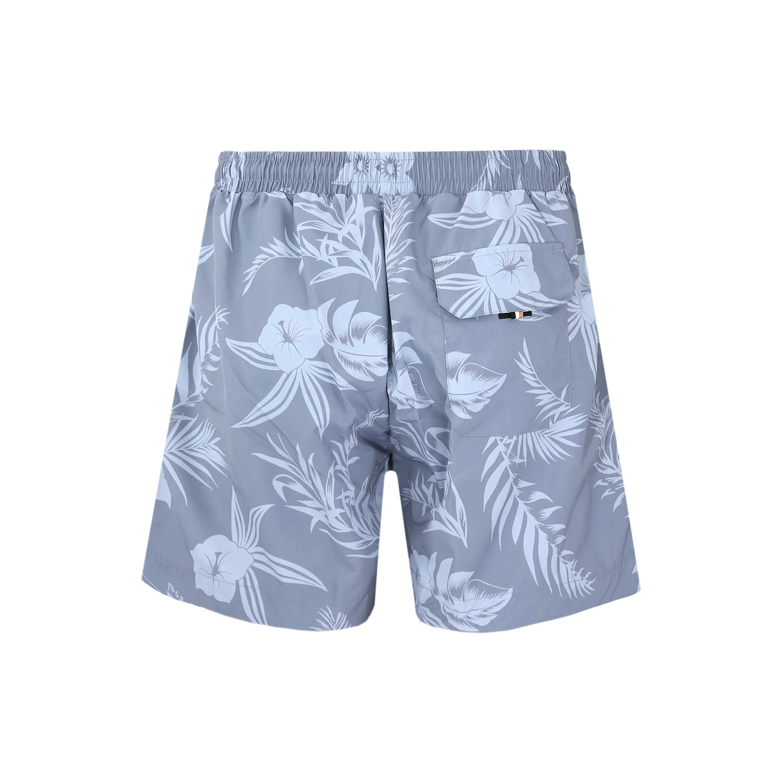 BOSS Reev Swim Short in Silver