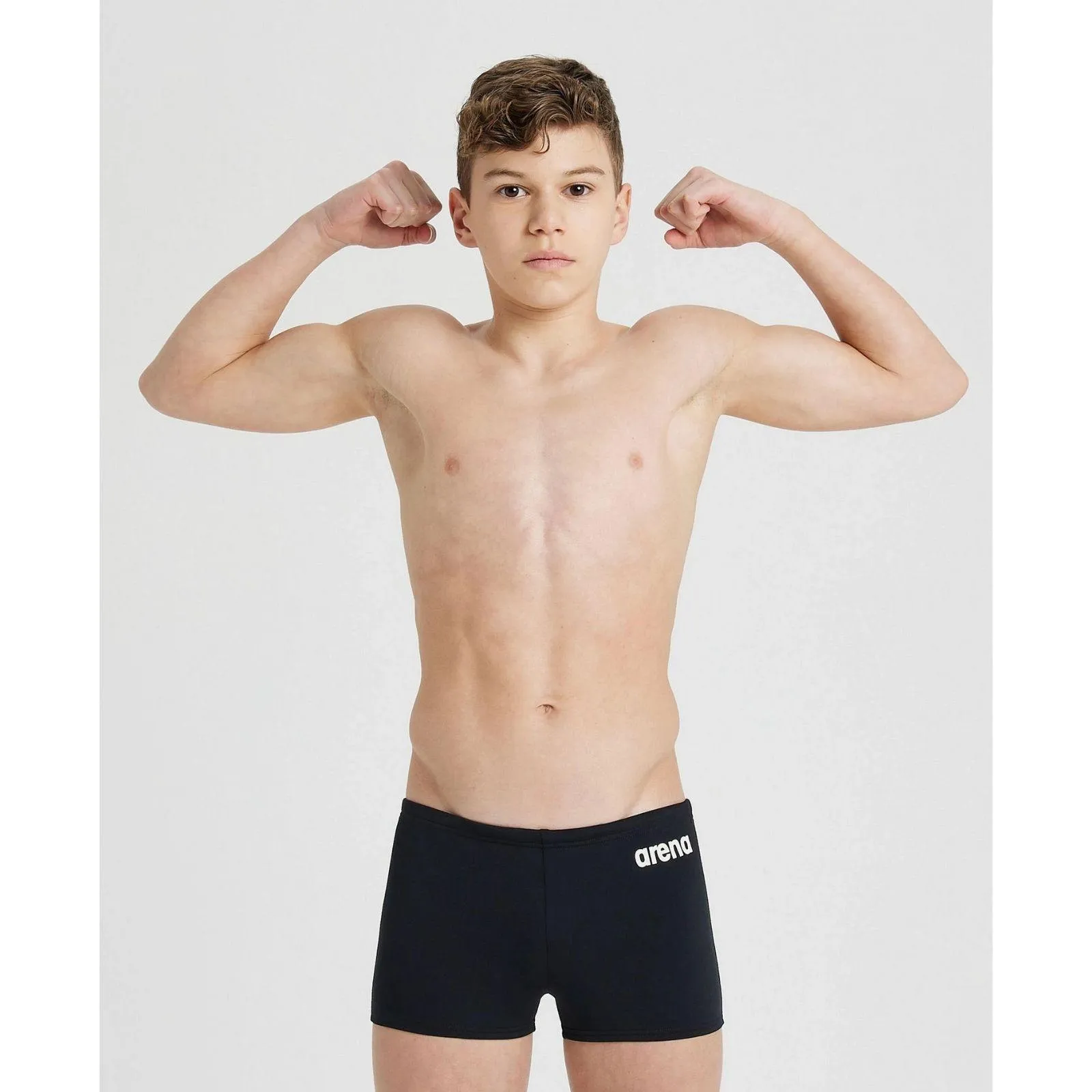 BOYS' SOLID SHORTS - BLACK