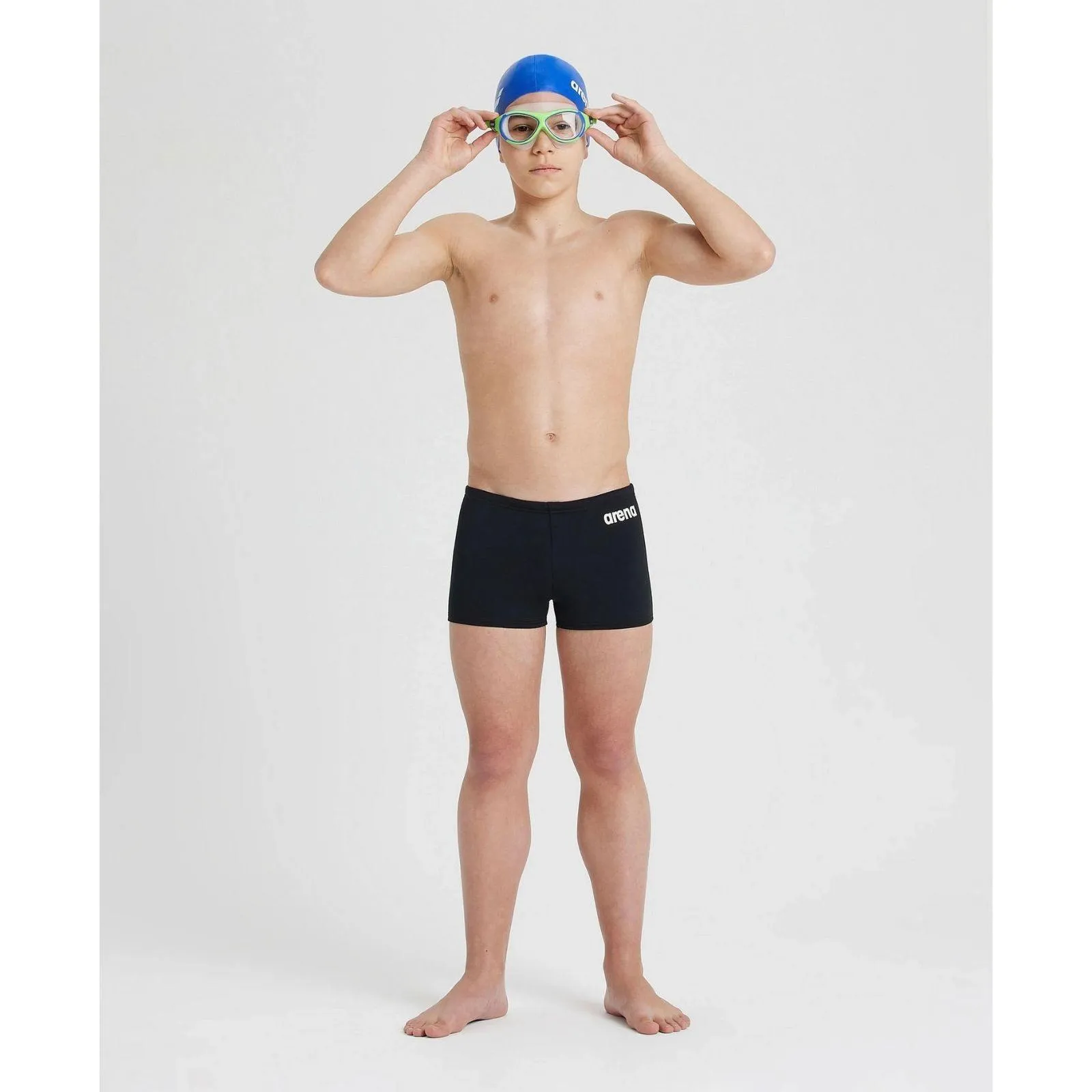 BOYS' SOLID SHORTS - BLACK