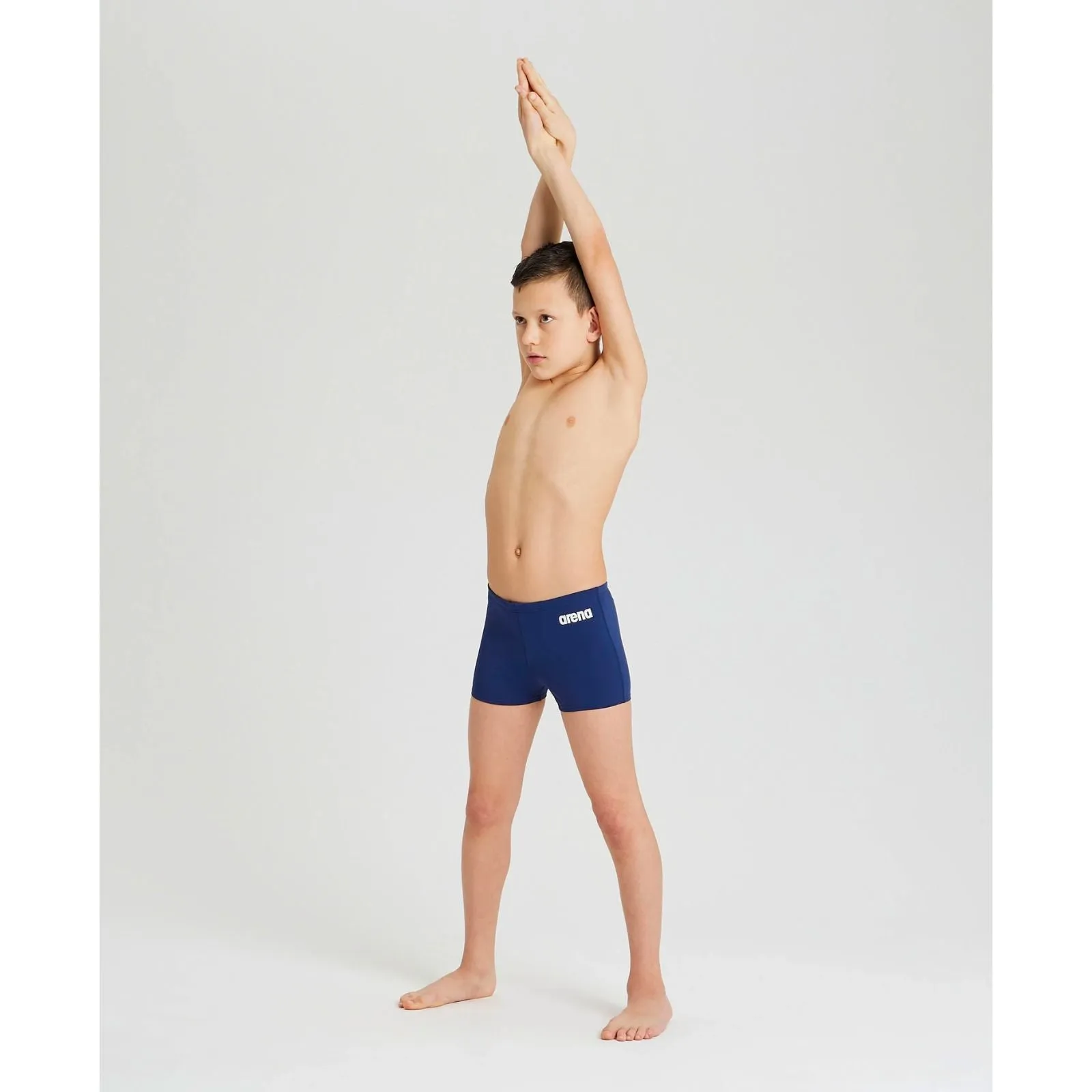 BOYS' SOLID SHORTS - NAVY