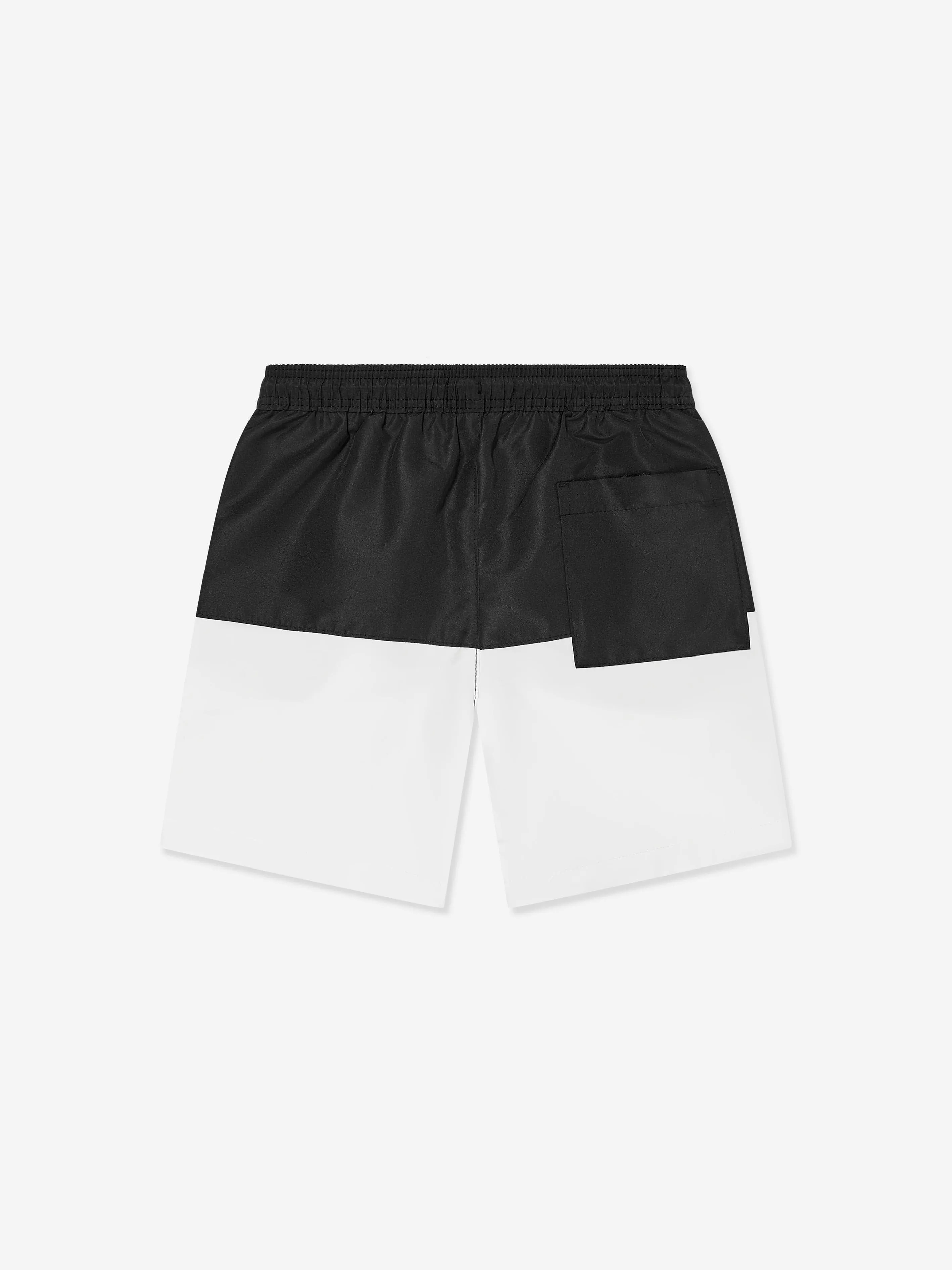 Calvin Klein Boys Colourblock Swim Shorts in Black