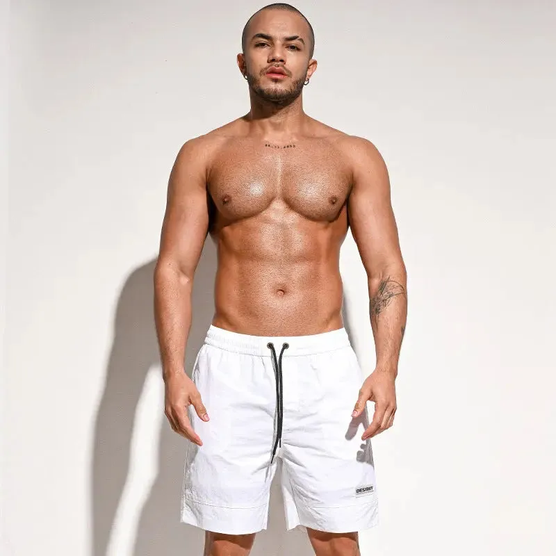 DESMIIT Beach Pants Swim Trunks Shorts