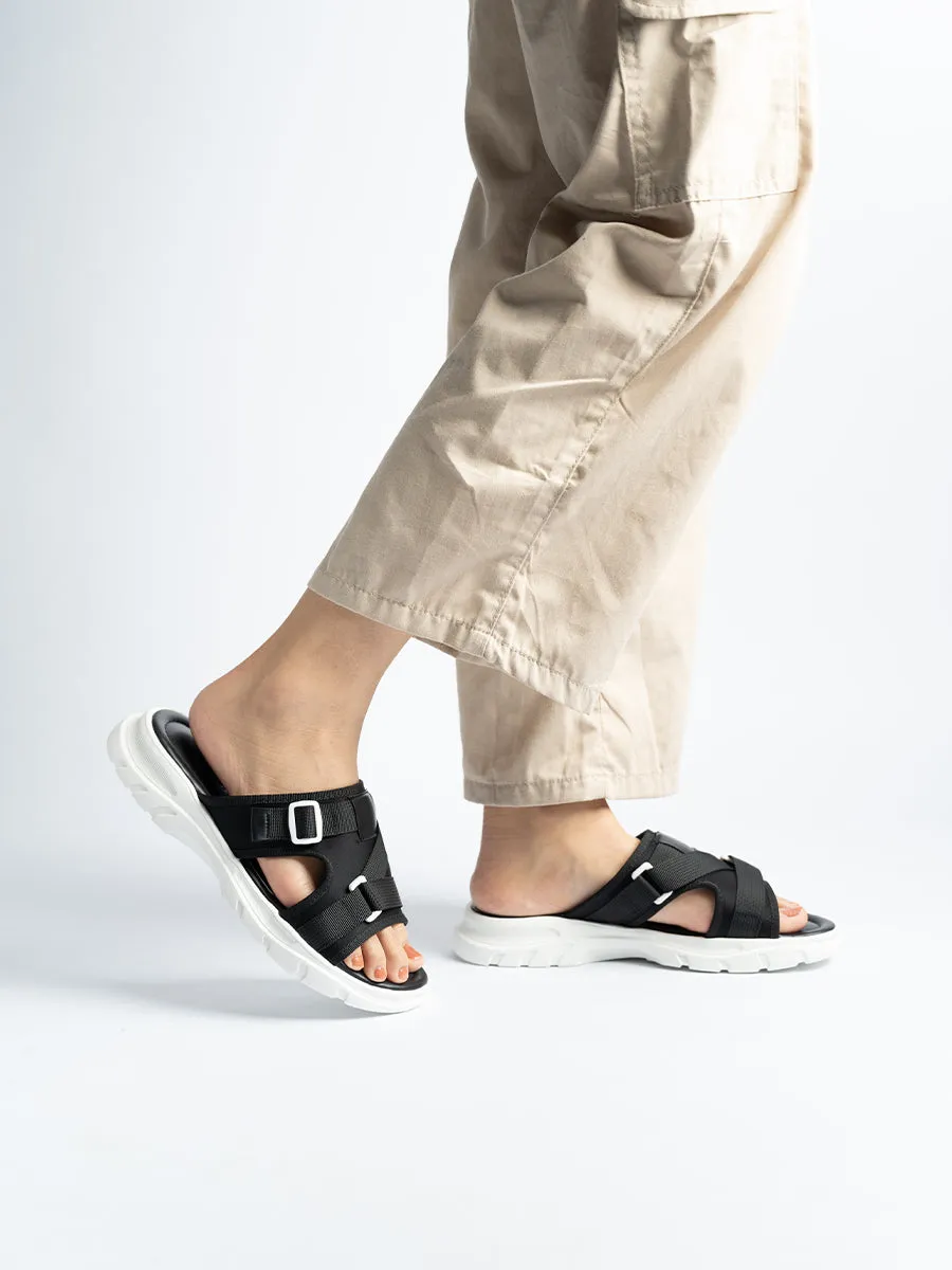 Deux Slingback Sandals