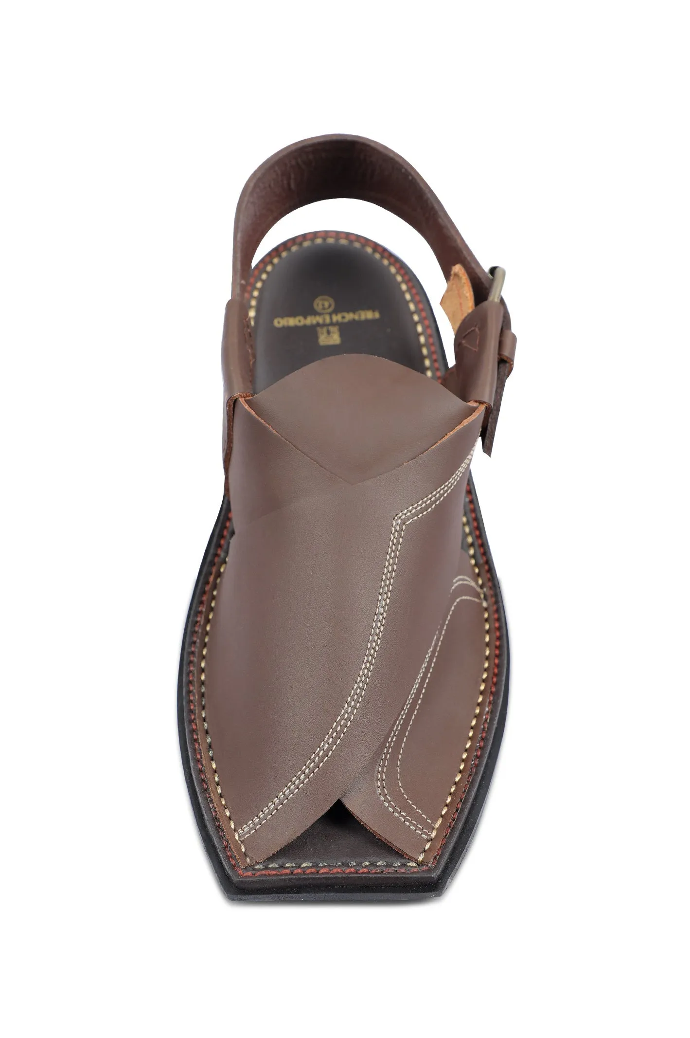 French Emporio Men Sandals SKU: PSLD-0029-COFFEE