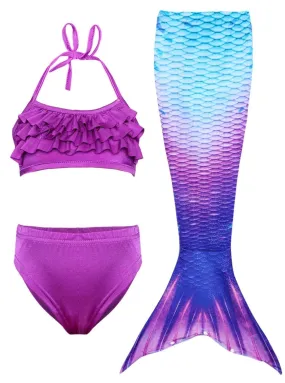 Girls Fins up Mermaid Swim Set