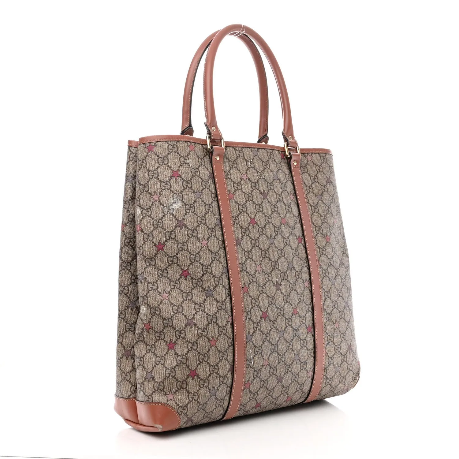 Gucci Gg Plus Stars Joy Vertical Tote