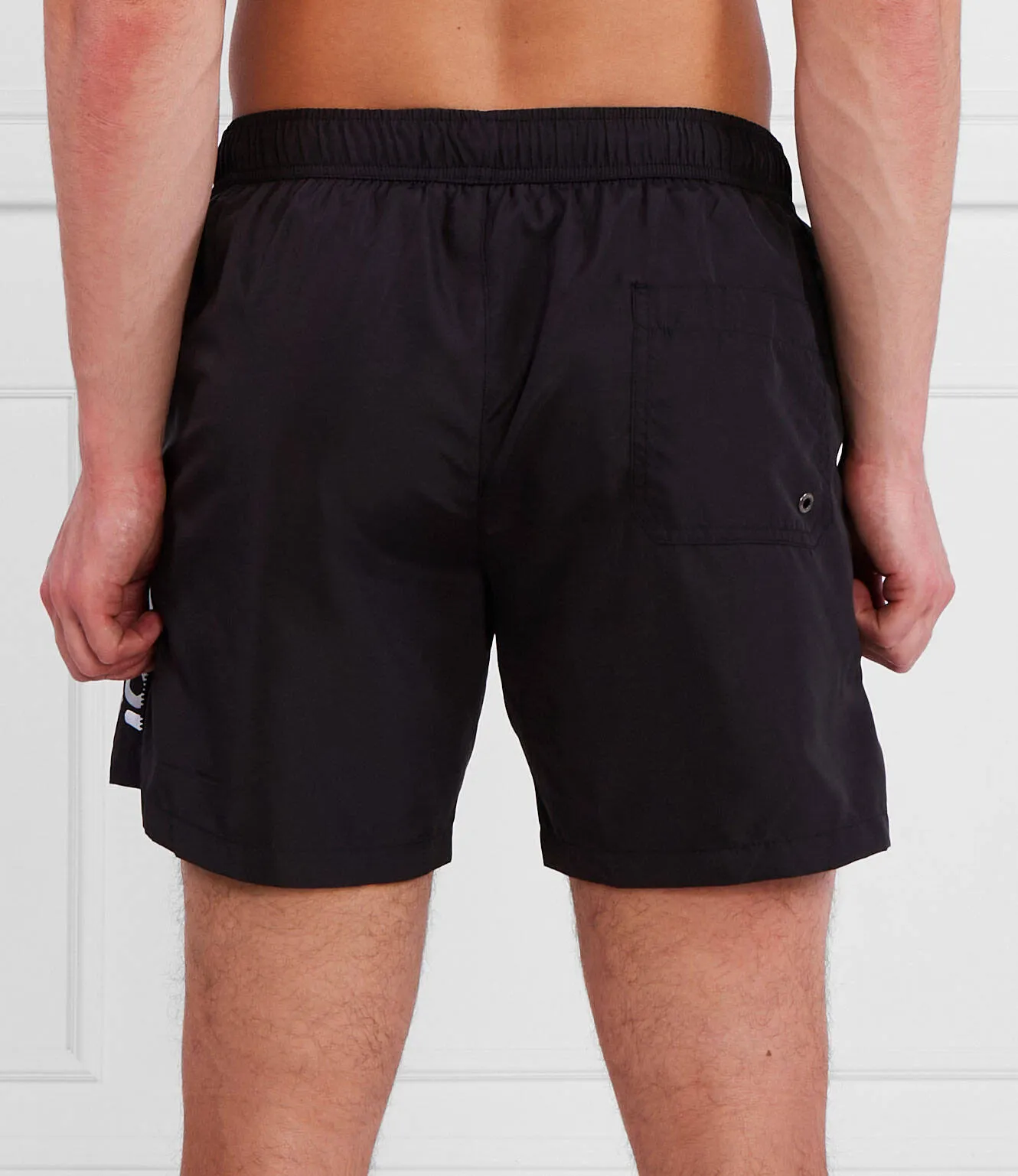 Iceberg Mixtape Swim Short (Black) - IICE3MBM06BLA