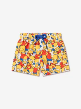 MC2 Saint Barth Boys Bart Mix Swim Shorts in Multicolour