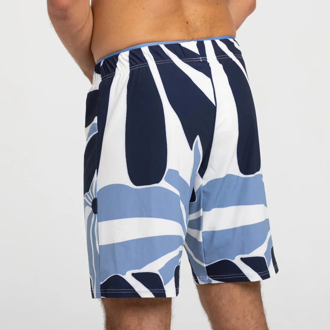 MEN’S LONG SWIM SHORTS 100 FLO