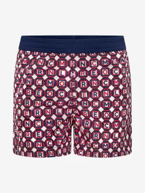 Moncler Enfant Baby Boys Swim Shorts - & Navy Logo Swim Shorts