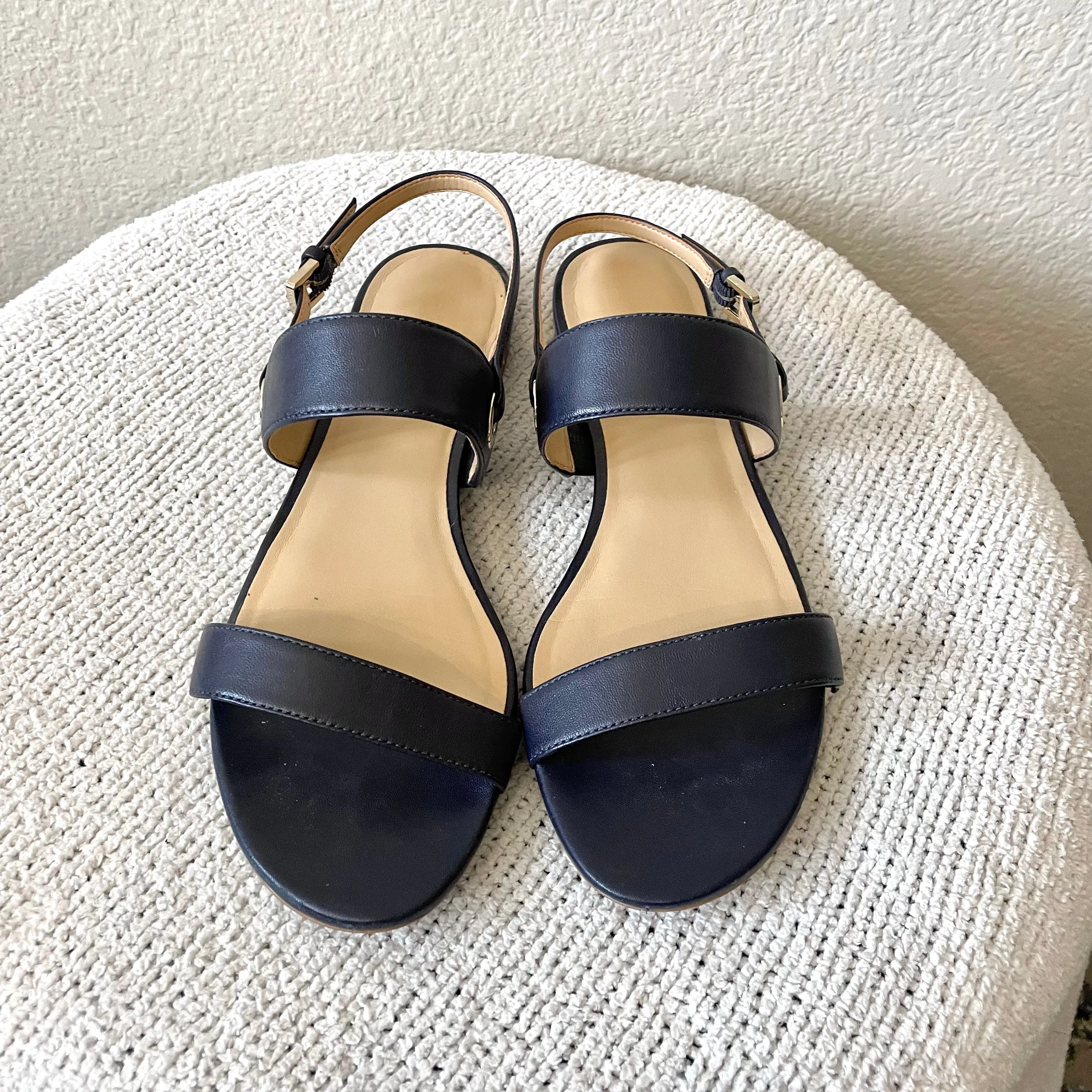 Open Toe Keyhole Sandals