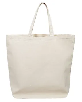 Oversized Canvas Tote Bag - Made in USA