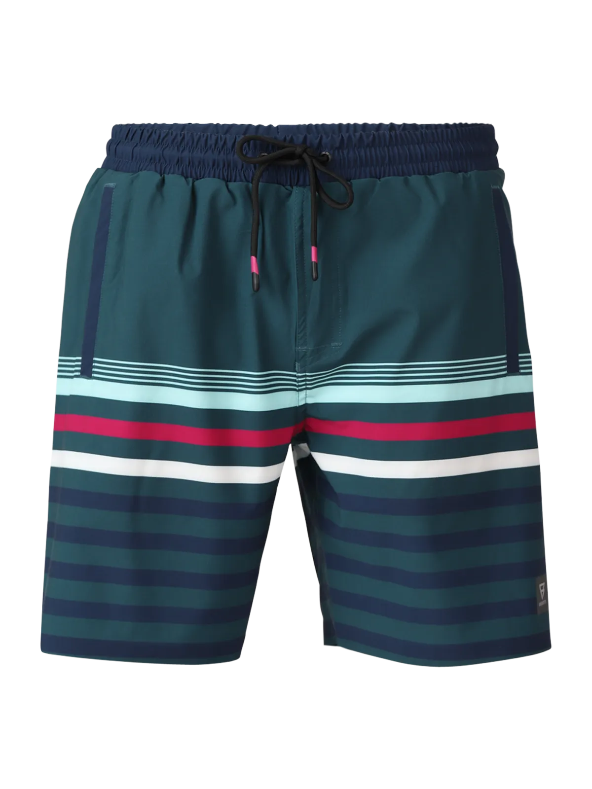 Perths Men Long Swim Shorts | Green