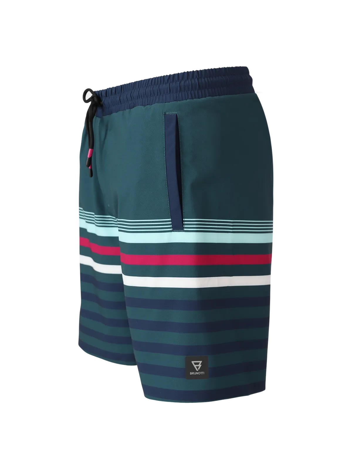 Perths Men Long Swim Shorts | Green