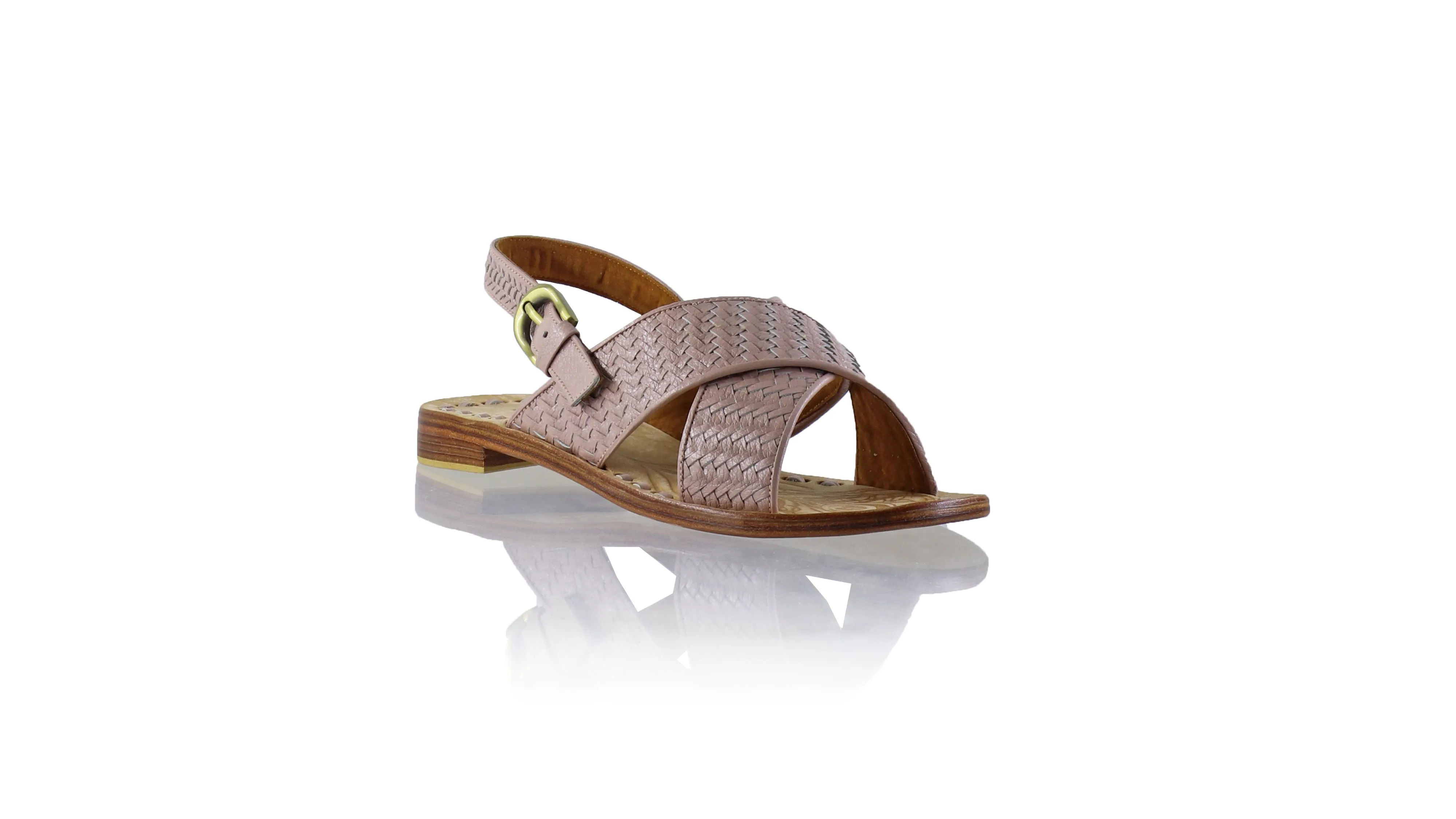 Petra with Strap 20mm Flat - Soft Pink BKK