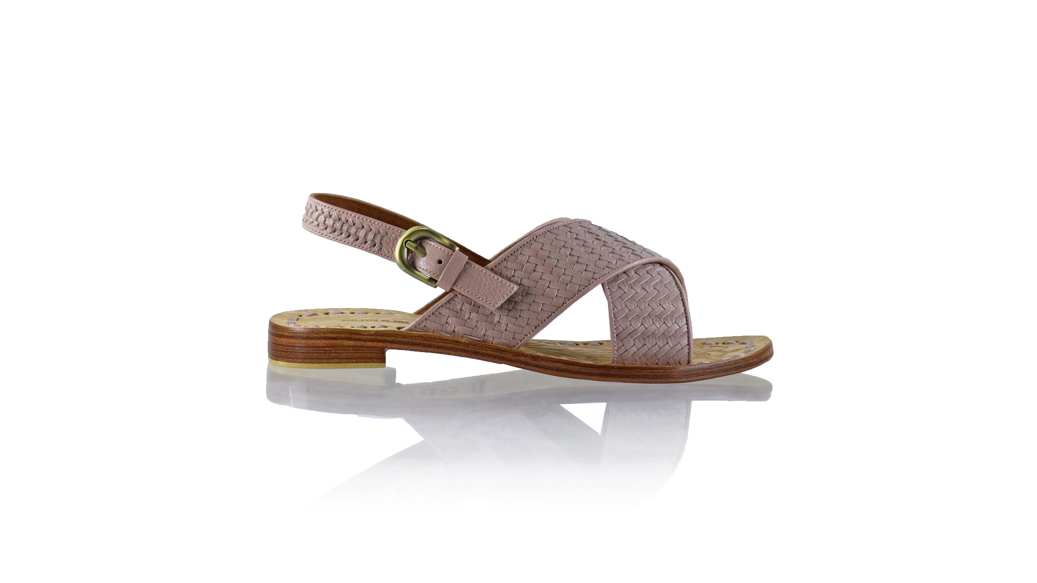 Petra with Strap 20mm Flat - Soft Pink BKK