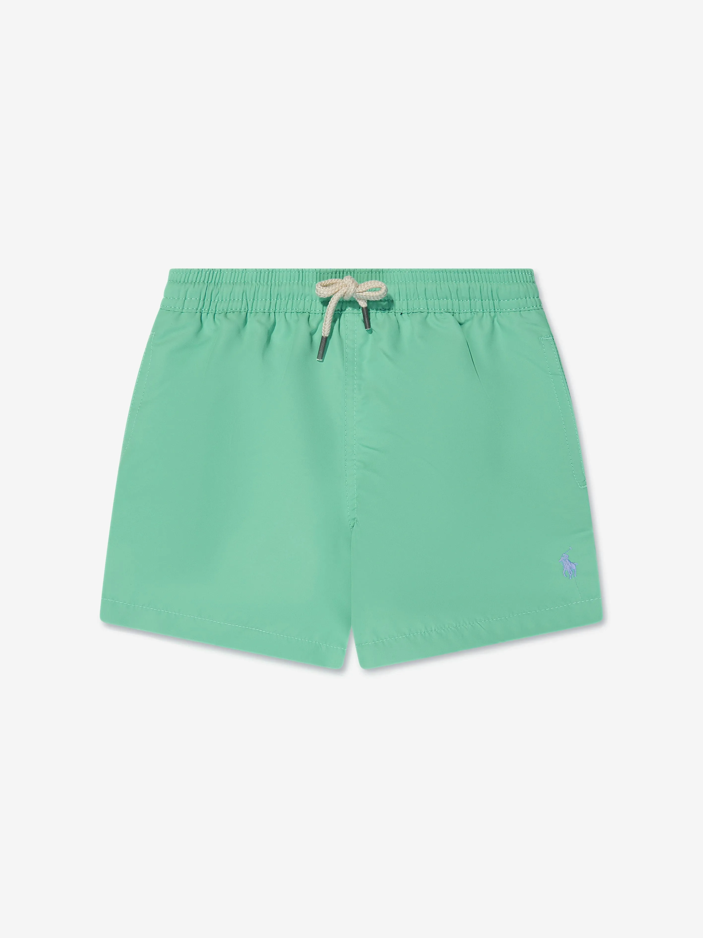 Ralph Lauren Boys Logo Swim Shorts in Green