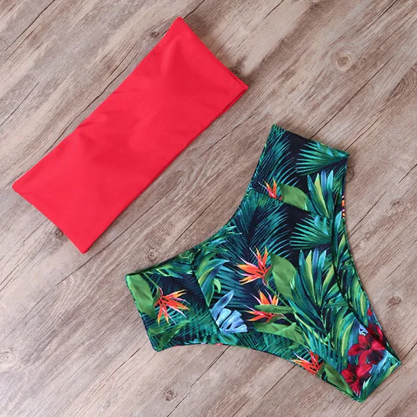 Retro Dip Two-Piece Bikini