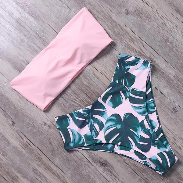 Retro Dip Two-Piece Bikini