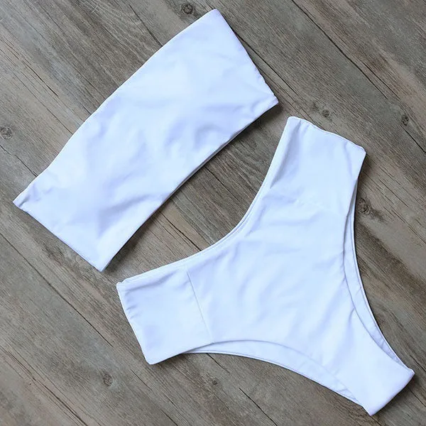 Retro Dip Two-Piece Bikini