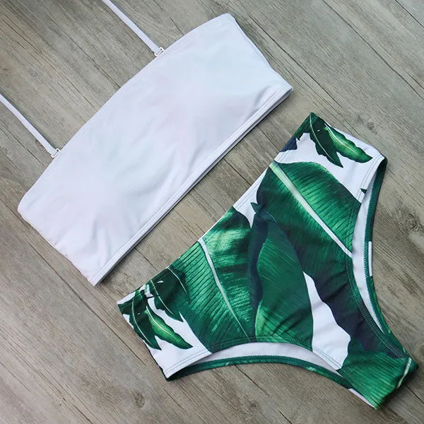 Retro Dip Two-Piece Bikini