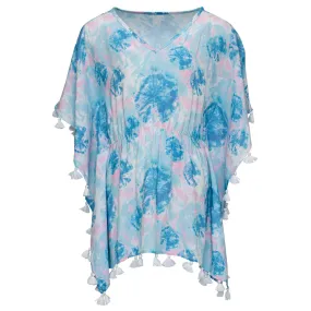 Sky Dye Batwing Cover Up