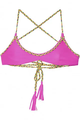 TEL AVIV TOP - BOHO NEON PINK