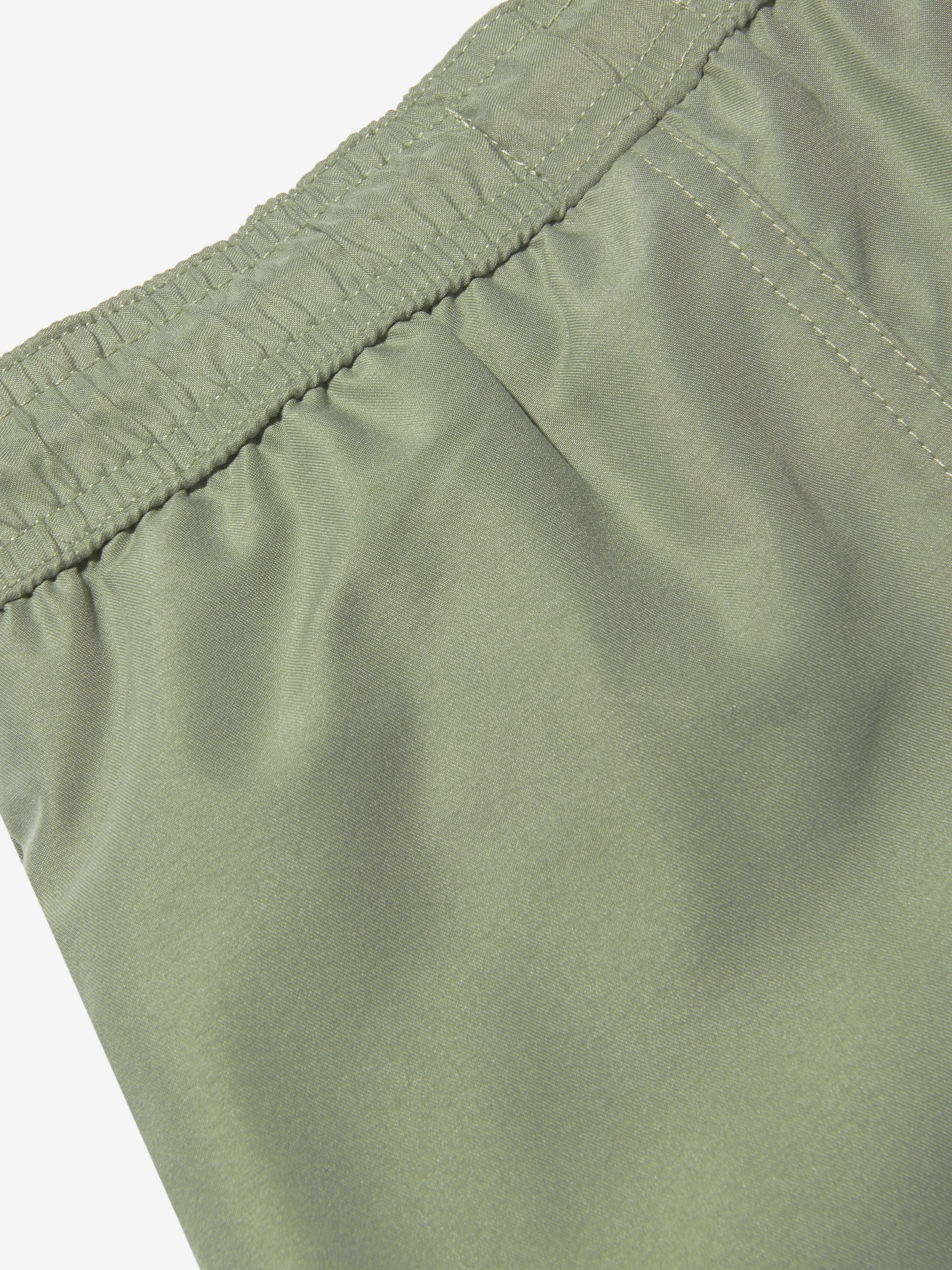 Timberland Boys Logo Swim Shorts in Green