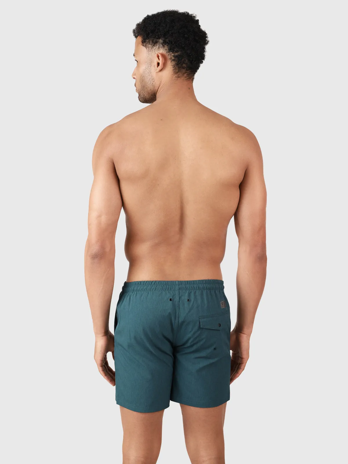 Volleyer Men Swim Shorts | Green